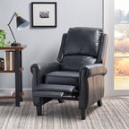 Roomfitters Ultimate Comfort PU Leather Pushback Recliner, Luxurious Recliner Chair for Living Room or Bedroom