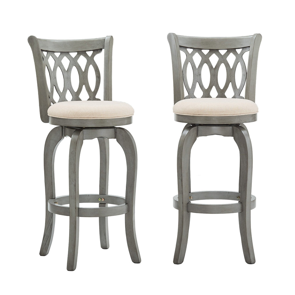 Rovinj Scroll Back Swivel Bar Stool