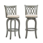 Rovinj Scroll Back Swivel Bar Stool