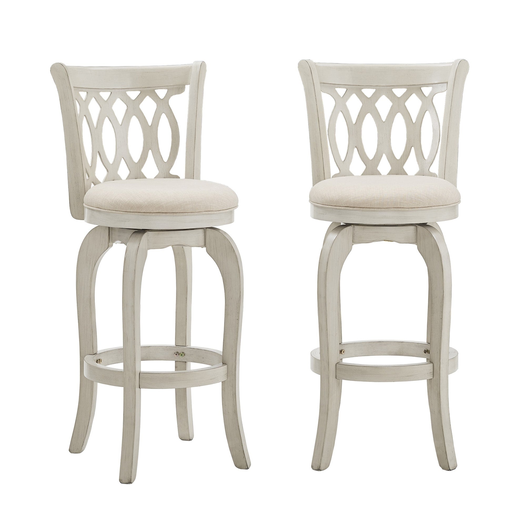 Rovinj Scroll Back Swivel Bar Stool