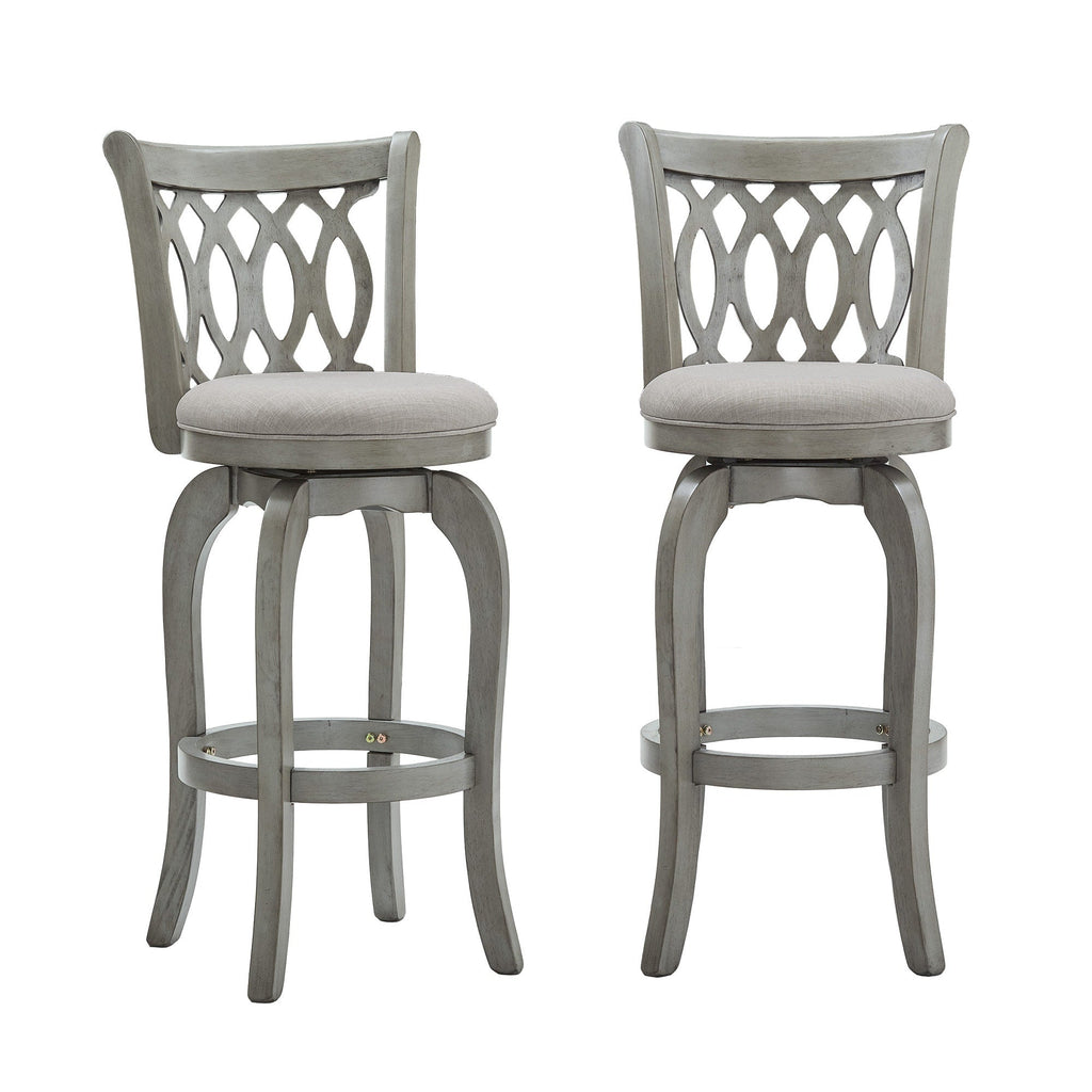 Rovinj Scroll Back Swivel Bar Stool