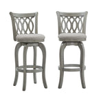 Rovinj Scroll Back Swivel Bar Stool