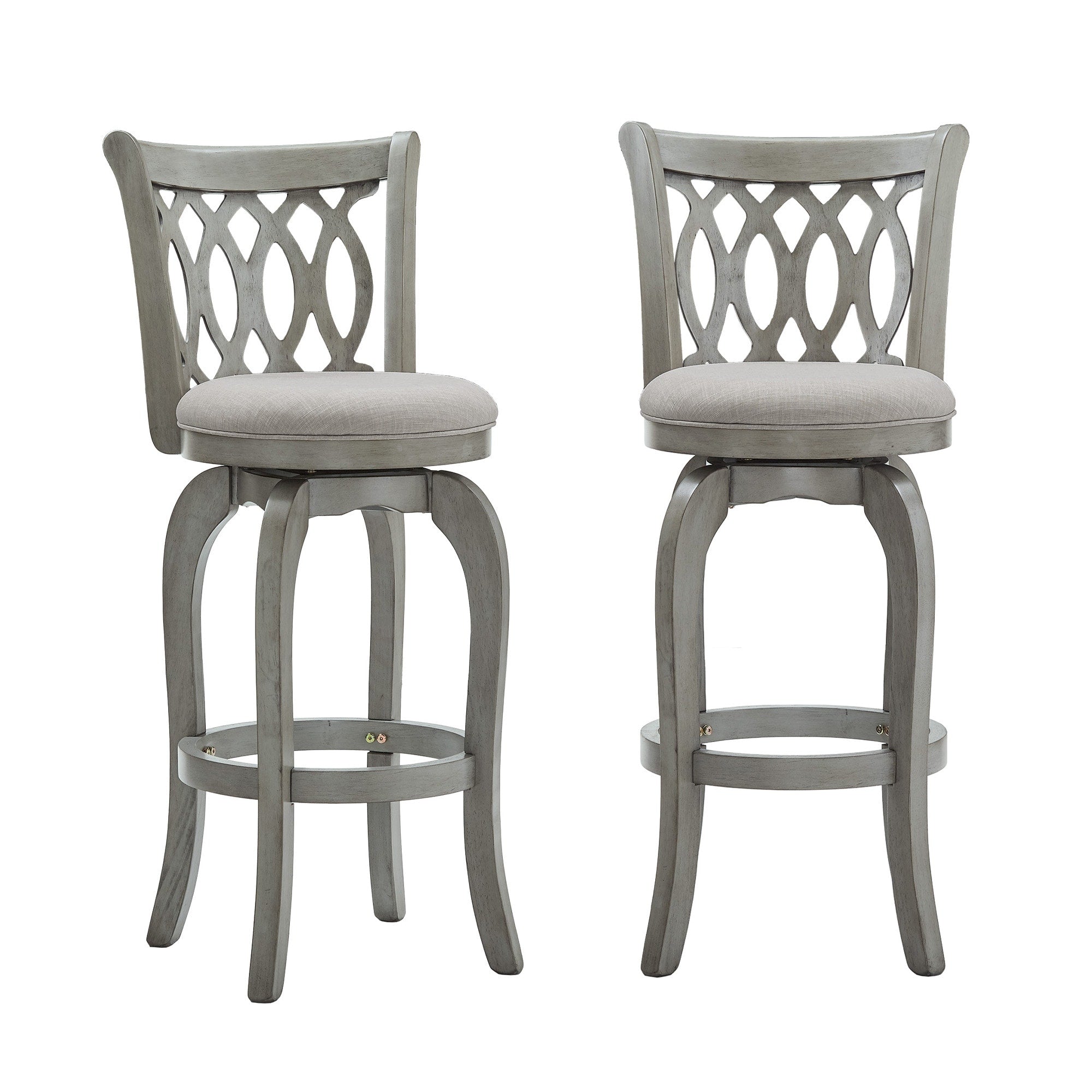 Rovinj Scroll Back Swivel Bar Stool