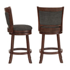 Rovinj Upholstered Back Swivel Stool