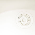 Ruvati 25-inch epiRock Workstation Warm White Undermount Laundry Sink - RVG2321WB