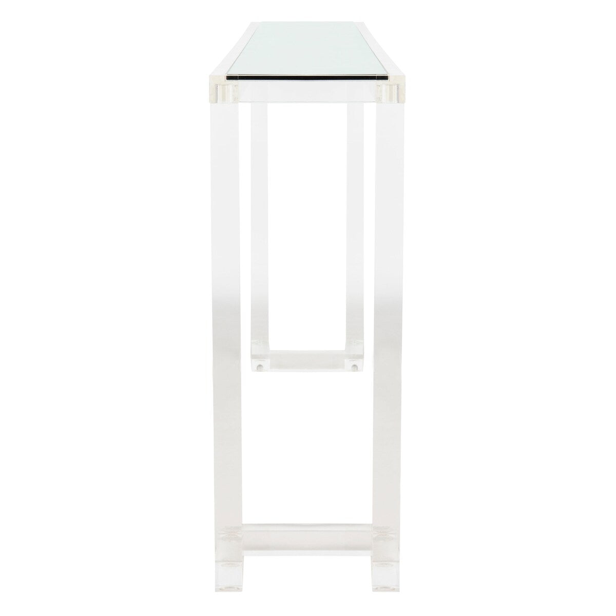 SAFAVIEH Couture Camryn Acrylic Console Table - Clear - 60 W x 10 L x 30 H - 52Wx10Dx30H