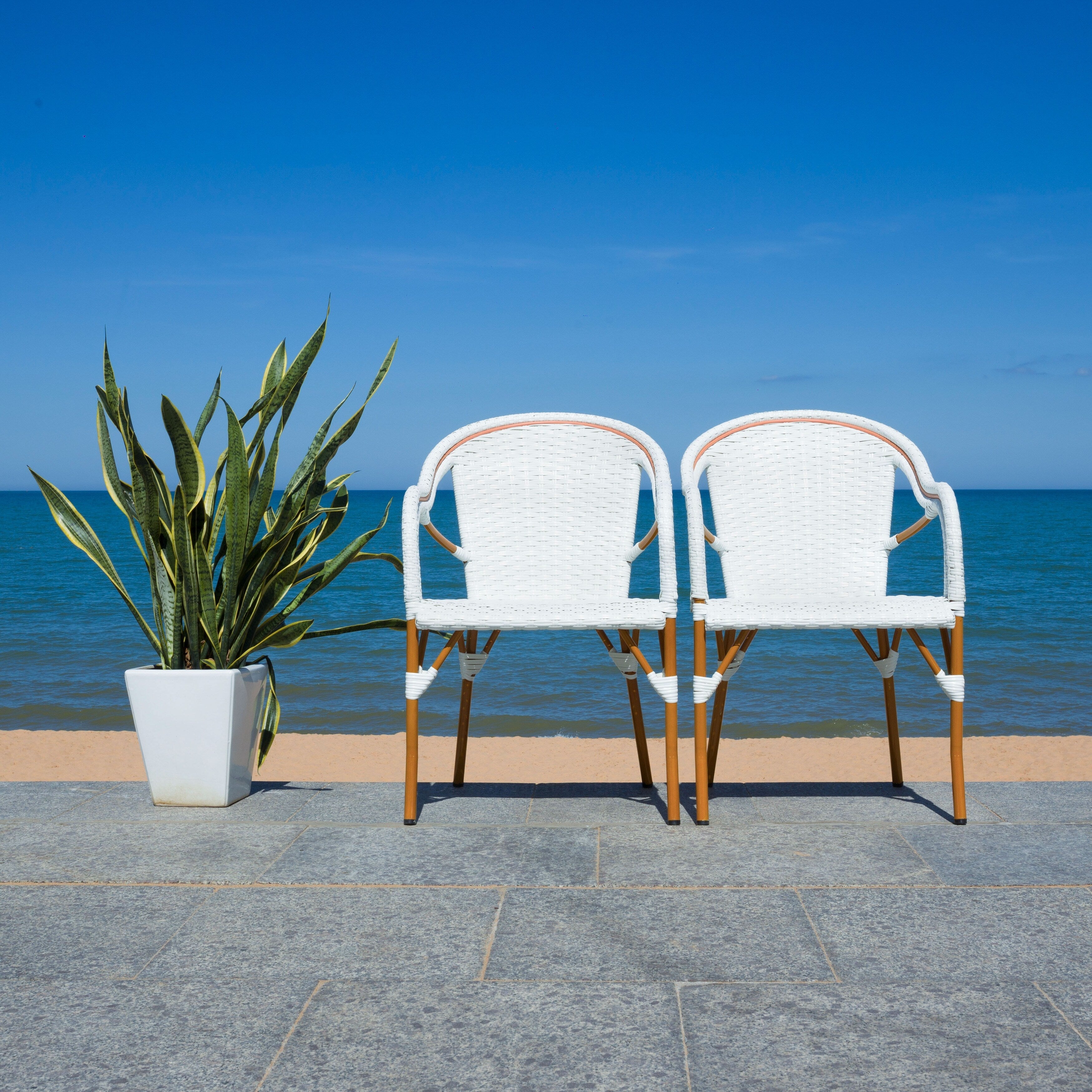 SAFAVIEH Doreth Arm Chair (Set of 2) - 23Wx36Dx25H