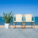 SAFAVIEH Doreth Arm Chair (Set of 2) - 23Wx36Dx25H