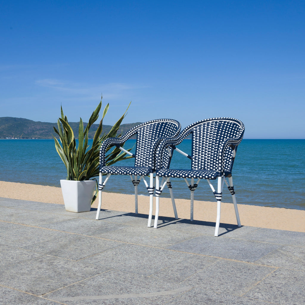 SAFAVIEH Doreth Arm Chair (Set of 2) - 23Wx36Dx25H