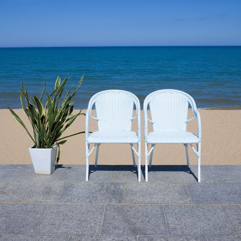 SAFAVIEH Doreth Arm Chair (Set of 2) - 23Wx36Dx25H