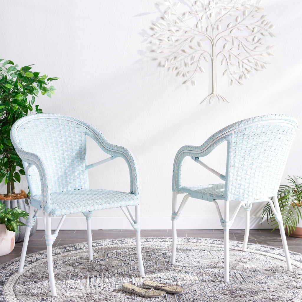 SAFAVIEH Doreth Arm Chair (Set of 2) - 23Wx36Dx25H