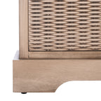 SAFAVIEH Fiorello 3-Drawer with Cushion Storage Bench - 47.3 W x 15 L x 19 H - 47Wx15Dx19H