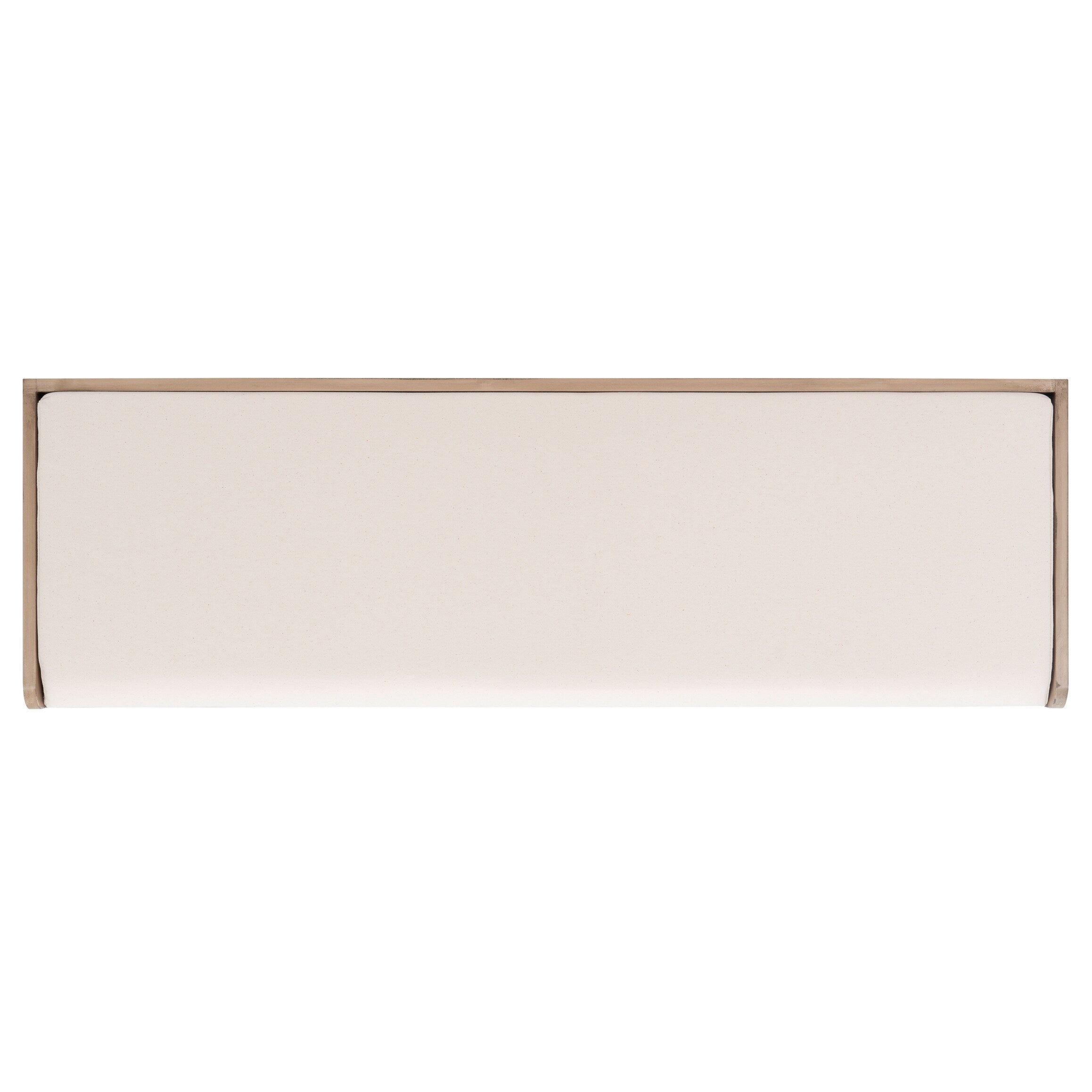 SAFAVIEH Fiorello 3-Drawer with Cushion Storage Bench - 47.3 W x 15 L x 19 H - 47Wx15Dx19H