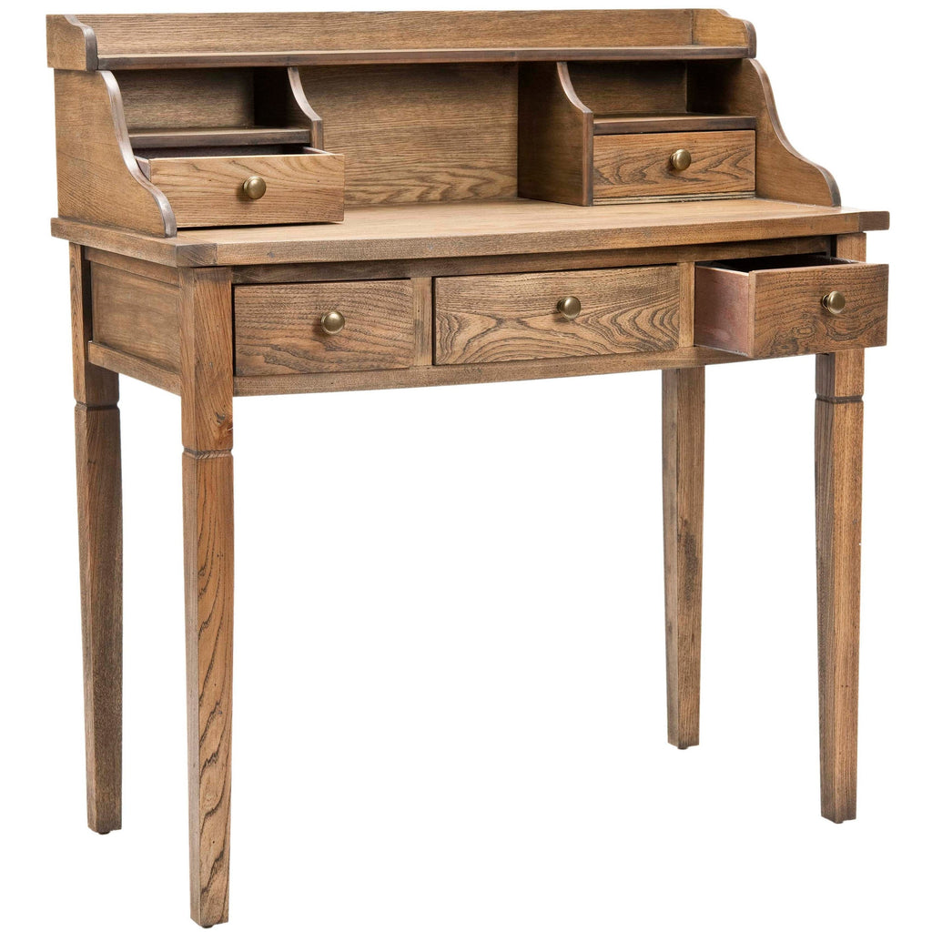 SAFAVIEH Leana 5-Drawer Work Office Writing Desk