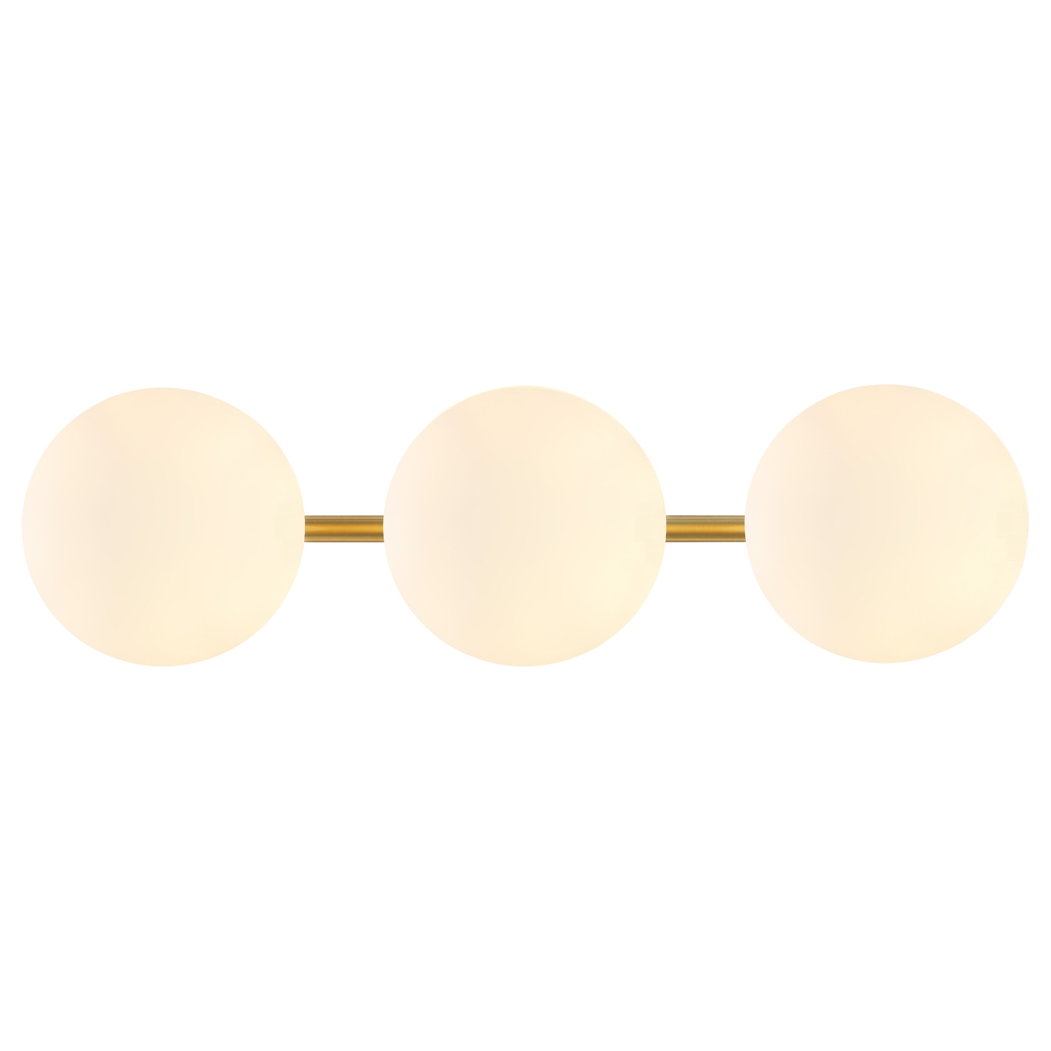 SAFAVIEH Lighting Lambrini 21 Traditional Wall Sconce (3-Bulb) - 6 W x 8 D x 21 H - 21Wx8Dx6H