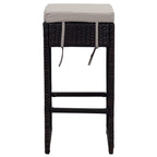 SAFAVIEH Outdoor Euda Bar Set (7-Piece) - 29Wx59Dx42H