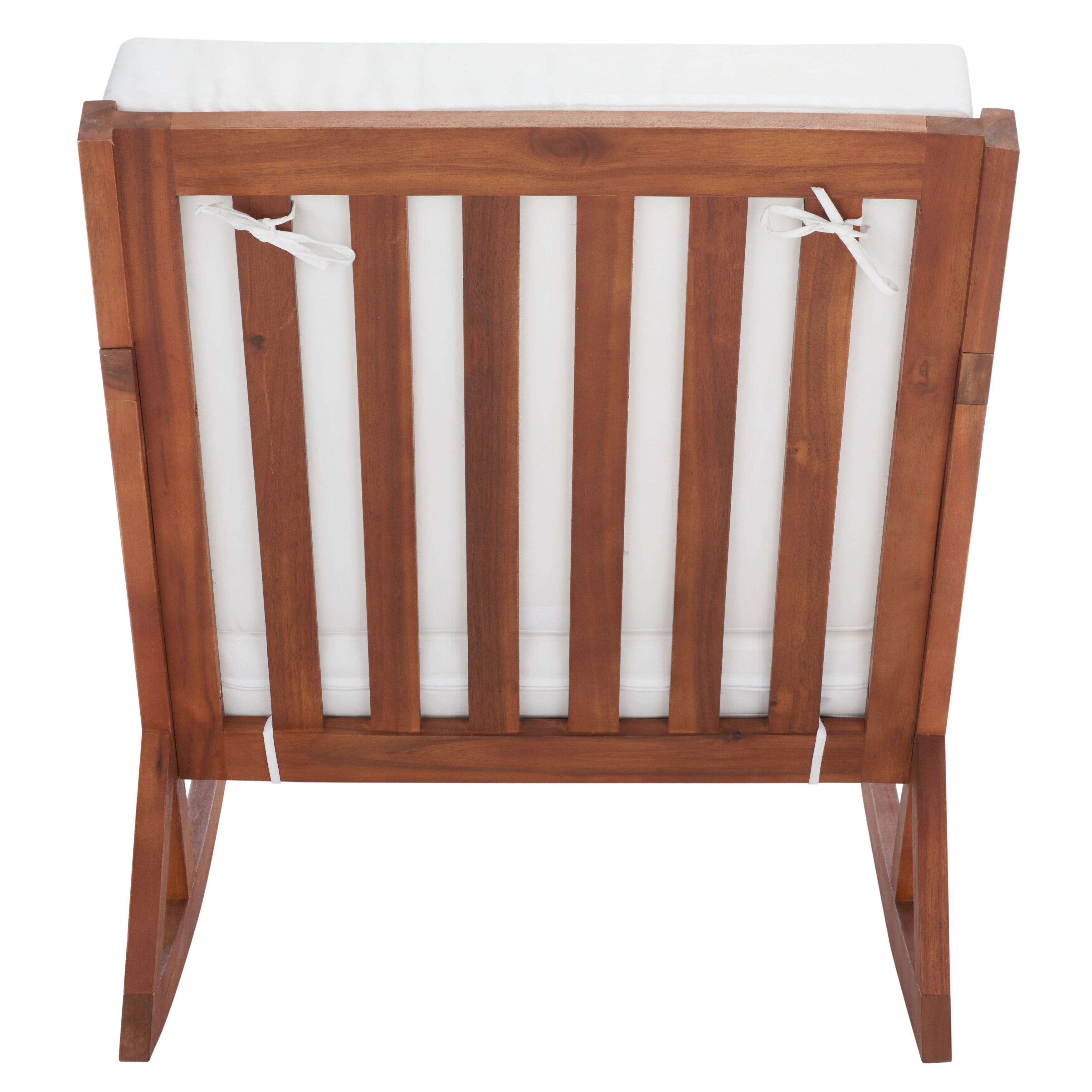 SAFAVIEH Outdoor Makaila Rocking Chair with Cushion - 26W x 31D x 38H