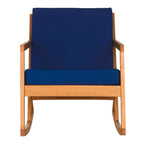 SAFAVIEH Outdoor Makaila Rocking Chair with Cushion - 26W x 31D x 38H