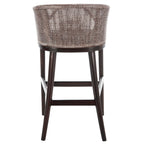 SAFAVIEH Virona Rattan 30-inch Bar Stool - 22.3 W x 20.5 L x 39 H - 22Wx21Dx39H