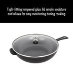 STAUB Cast Iron 2.9-qt Daily Pan with Glass Lid