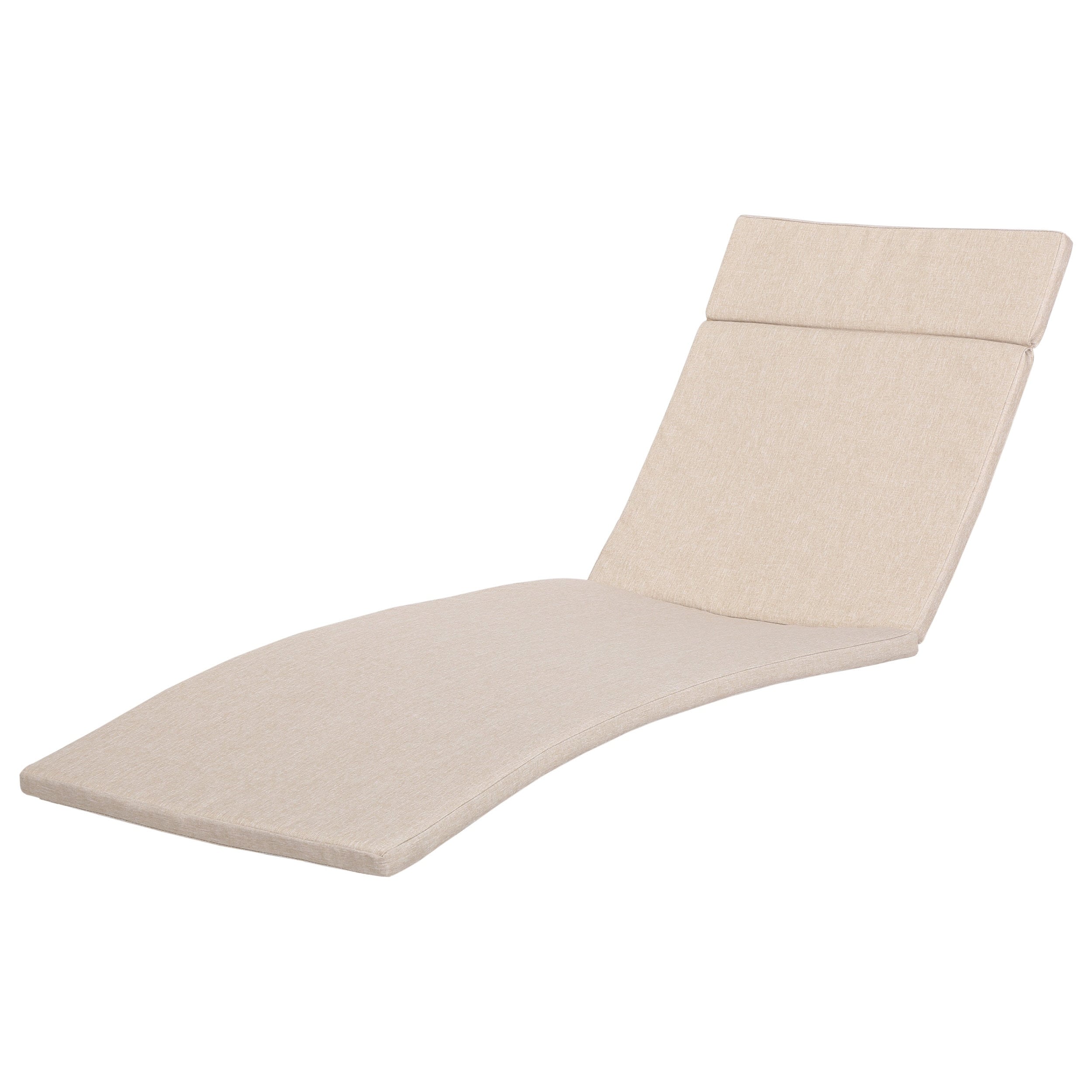 Salem Outdoor Cushion Set for Chaise Lounge - Cushions only (Set of 2) by Christopher Knight Home - 79.25L x 27.50W x 1.50H