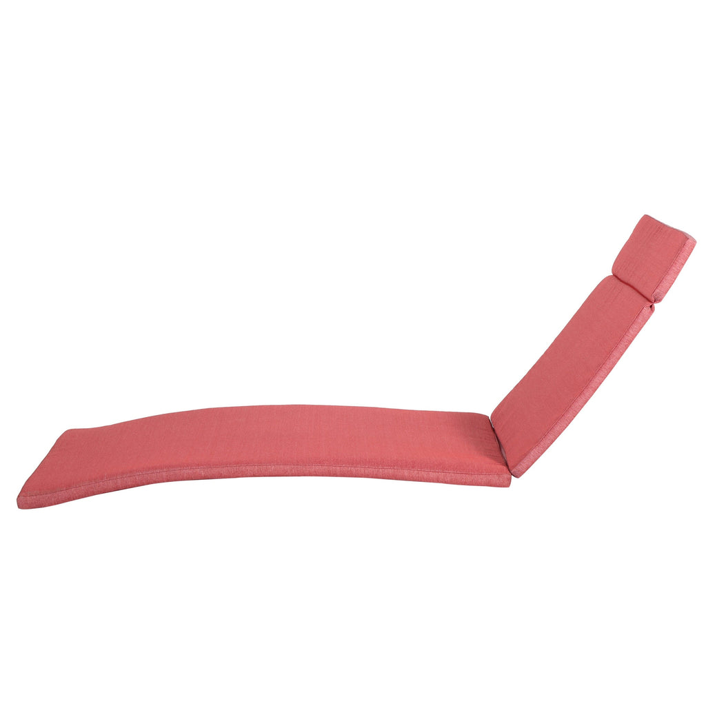 Salem Outdoor Cushion Set for Chaise Lounge - Cushions only (Set of 2) by Christopher Knight Home - 79.25L x 27.50W x 1.50H