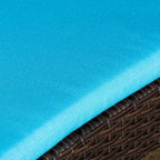 Salem Outdoor Cushion Set for Chaise Lounge - Cushions only (Set of 2) by Christopher Knight Home - 79.25L x 27.50W x 1.50H