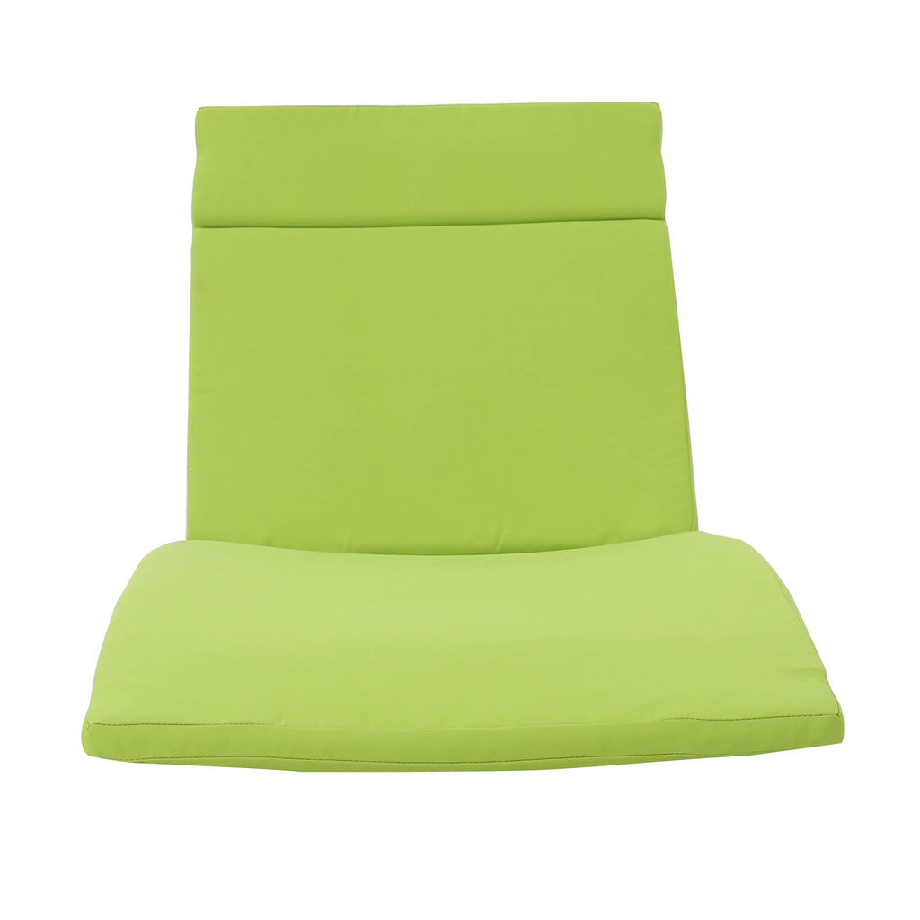 Salem Outdoor Cushion Set for Chaise Lounge - Cushions only (Set of 2) by Christopher Knight Home - 79.25L x 27.50W x 1.50H