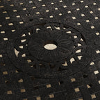 Sanibel Bronze Aluminum 7- Piece Outdoor Dining Set with 72 Oval Dining Table and Six Armchairs by Homestyles