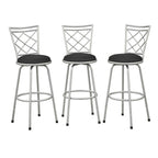 Simple Living Alyssa Adjustable Height Swivel Stools (Set of 3)