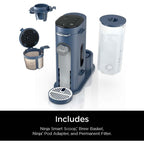 Single-Serve Coffee Maker, K-Cup Compatible, 56oz Reservoir, 6-24oz Brew Sizes, Iced Coffee Option