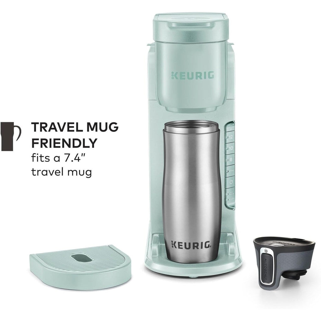 Single Serve K-Cup Coffee Maker, 3 Brew Sizes, Strong Brew, 42oz Reservoir, Mint