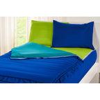 Siscovers Cobalt Blue Bunkie Deluxe Zipper Bedding Set