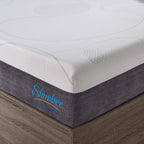 Slumber Solutions Choose Your Comfort 14-inch Gel Memory Foam Mattress Set
