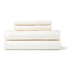 Solid Colored Rayon from Bamboo Breathable Deep Pocket Bed Sheet Set