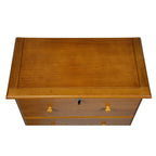 Palace Imports 100% Solid Wood 5-Jumbo Drawer Chest with Lock, Metal or Wooden Knobs