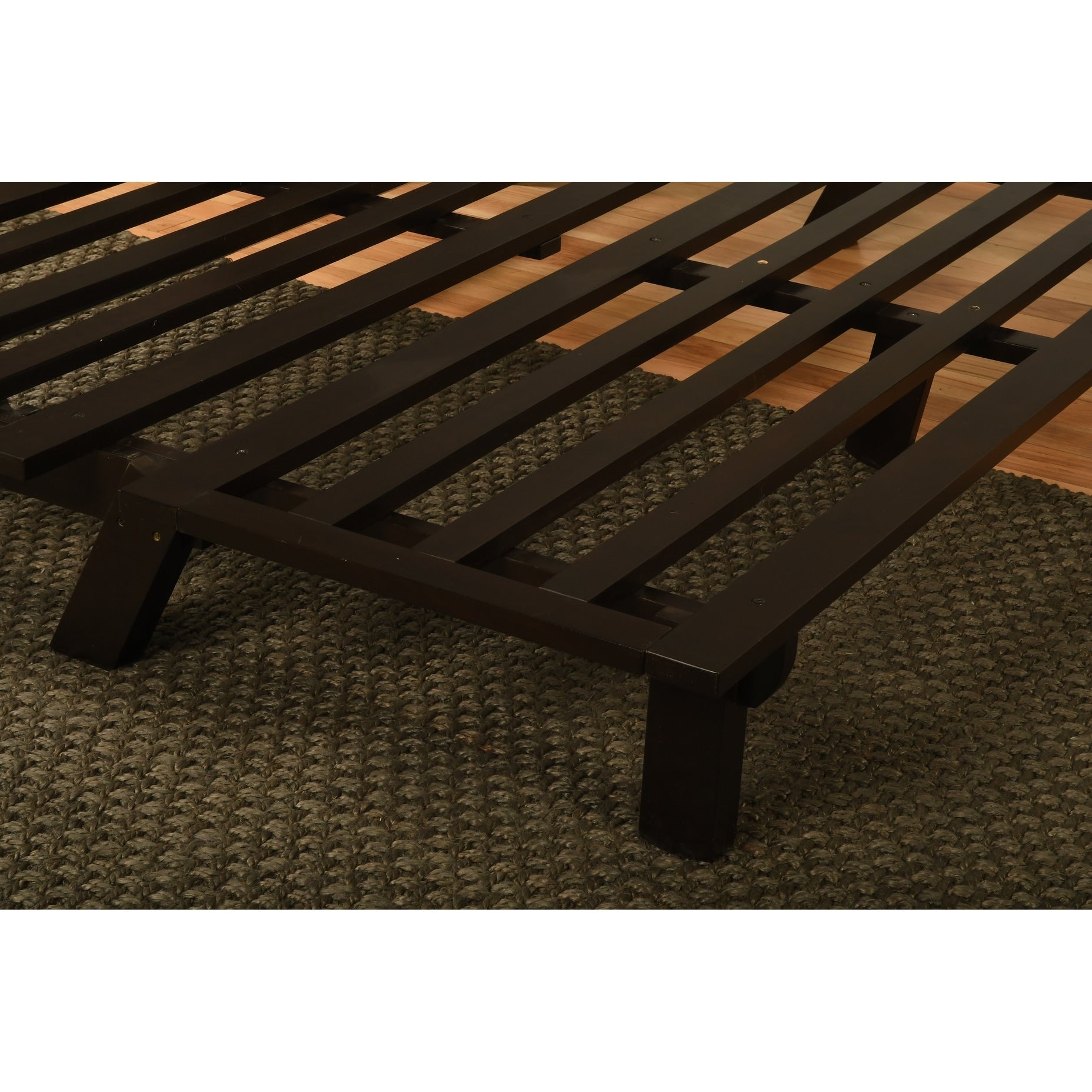 Somette Carson Futon Frame in Java Finish (Mattress not included)