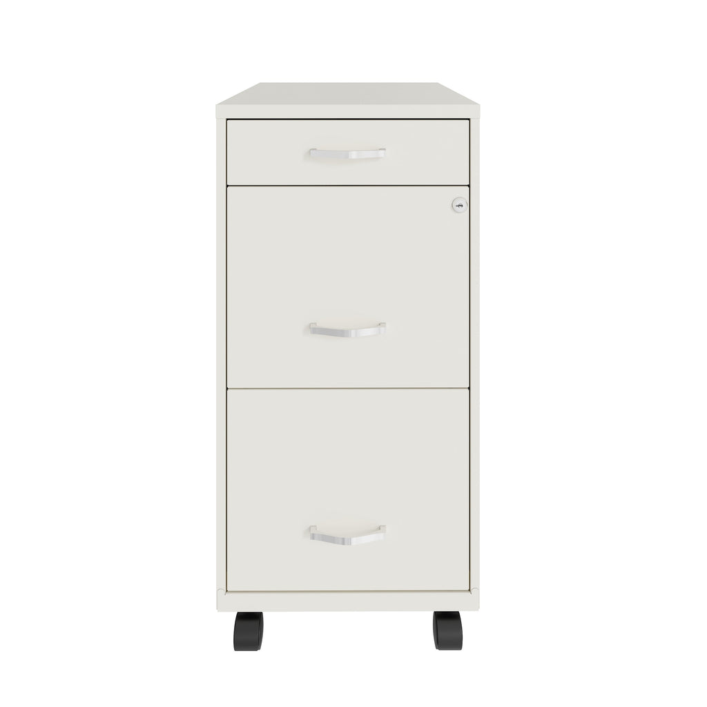 Space Solutions 18 Deep 3 Drawer Metal File Cabinet