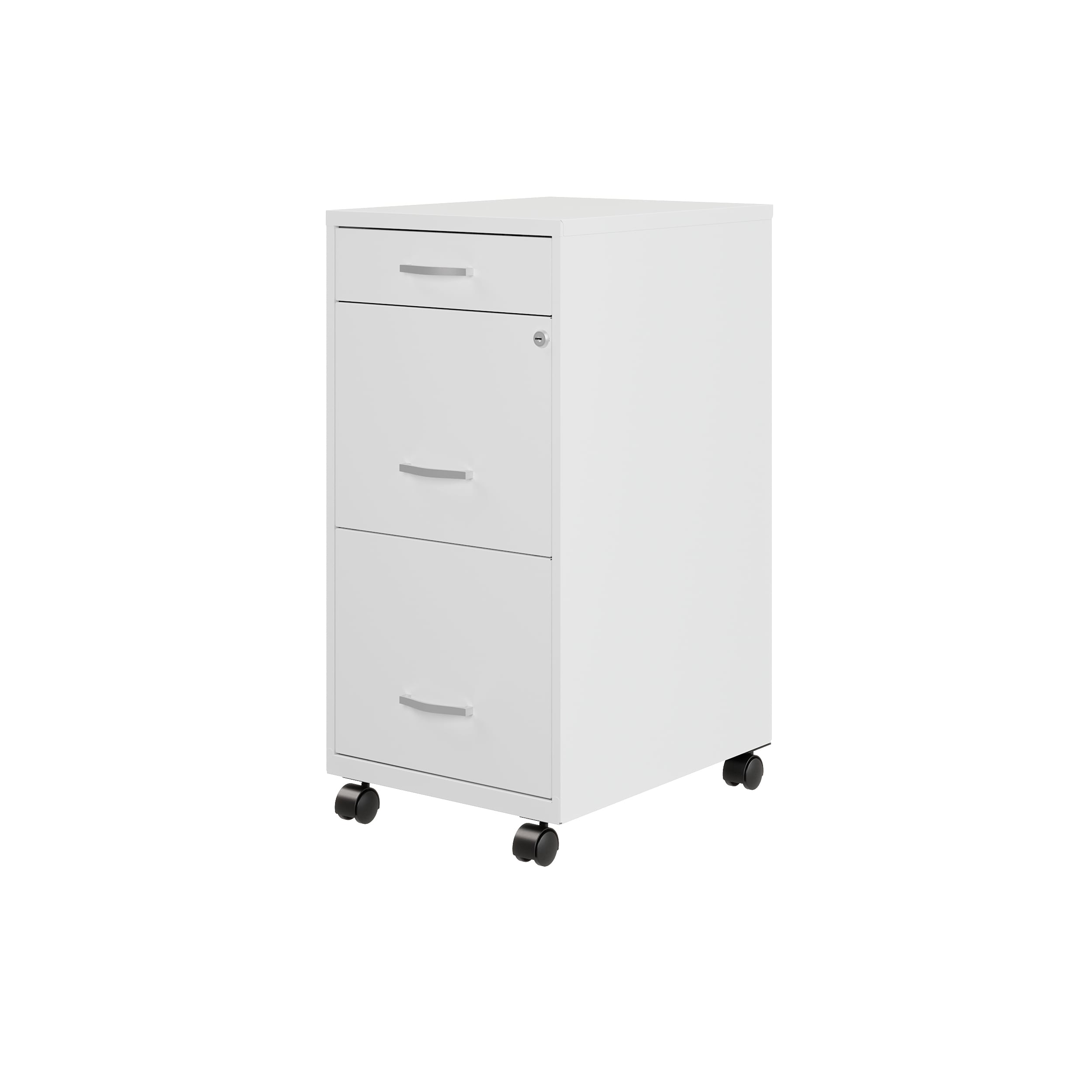 Space Solutions 18 Deep 3 Drawer Metal File Cabinet