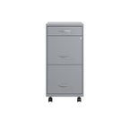 Space Solutions 18 Deep 3 Drawer Metal File Cabinet
