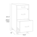 Space Solutions 18 Deep 3 Drawer Metal File Cabinet