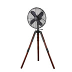 Star Fans Star Tripod 16-inch Stand Fan with Wooden Legs