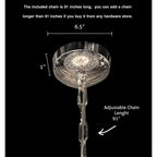 Starburst Chandelier 47 Wide Crystal Lighting Fixture