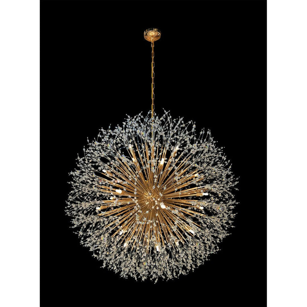 Starburst Chandelier 47 Wide Crystal Lighting Fixture