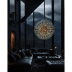 Starburst Chandelier 47 Wide Crystal Lighting Fixture