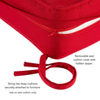 Sunbrella 2-Piece Premium Deep Seat Outdoor Cushion Set