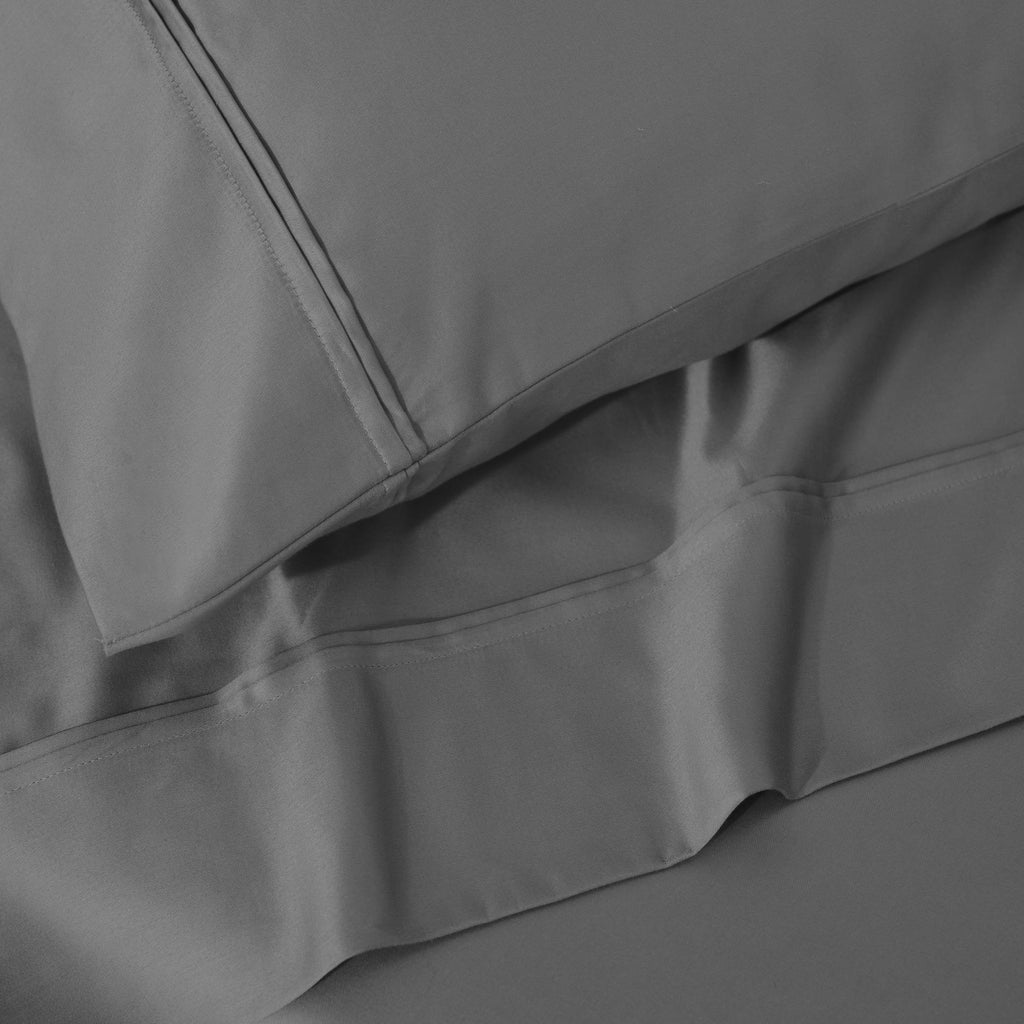 Superior Egyptian Cotton 1200 Thread Count Eco-Friendly Solid Sheet Set