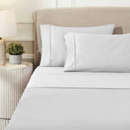 Superior Egyptian Cotton 1200 Thread Count Eco-Friendly Solid Sheet Set