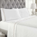 Superior Egyptian Cotton 1200 Thread Count Eco-Friendly Solid Sheet Set