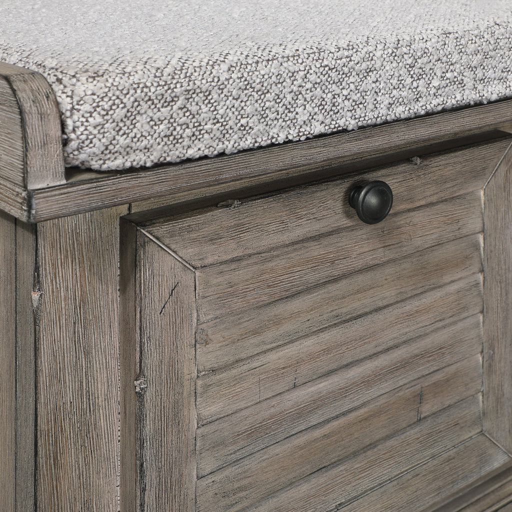The Gray Barn Arbakka Storage Bench